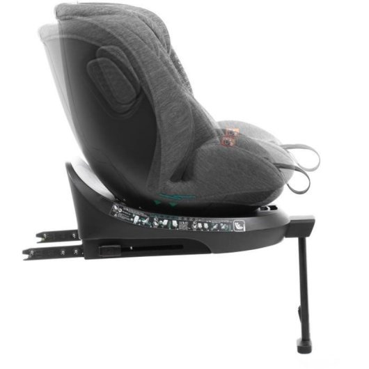 Babyauto Core Asiento De Coche Convertible I-size Isofix 360° Gris Dobby (40–150 Cm, 0–12 Años) Con Inclinación Y Protección Lateral