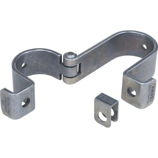 Abus Gatesec 131/140 Protector De Candados De Acero Cementado Eterna™ Anticorrosión, Para Marcos Redondos Hasta 50 Mm, Compatible Con Grillete Hasta 12 Mm, Color Gris