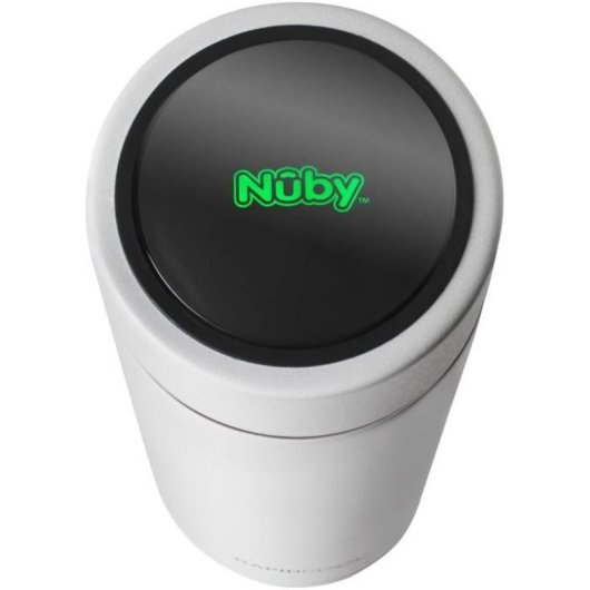 Nuby Rapidcool™ Preparador De Biberones Eléctrico De Acero Inoxidable, Listo En 2 Minutos, Portátil Y Sin Mantenimiento, Desde 0 Meses, Acabado Mate