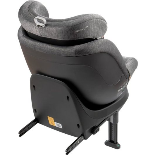 Babyauto Magna Plus Silla De Coche Convertible I-size Isofix 360° Gris Piedra, Pata De Apoyo Integrada, Arnés De 5 Puntos Y Reclinado Multiposición (0–12 Años)