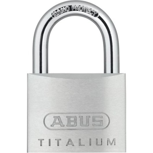 Cadeado Abus 64TI/50 Titalium Alumínio Leve 5 Pinos Nano Protect