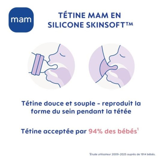 Mam Easy Start Biberón Anticólico 260 Ml Pack 2 Flow 2 Ocean & Sable, Tetina De Silicona Suave, Base Ventilada Anti-colic, Auto-esterilizable Microondas, Sin Bpa