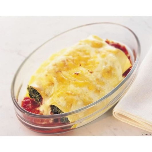 Pyrex Essentials Fuente De Horno Oval De Vidrio Borosilicato 35 X 24 Cm, 3 L, Resistente A Choque Térmico, Apta Para Microondas, Congelador Y Lavavajillas
