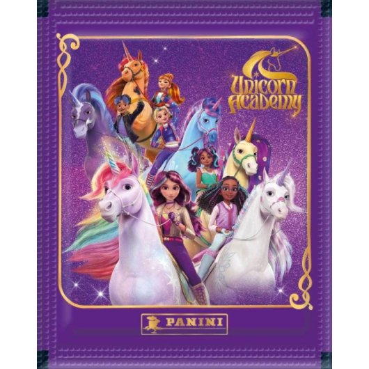 Panini Álbum L’école Des Licornes – 192 Cromos (48 Especiales), 32 Páginas + Inserto Póster Desmontable Con 2 Grandes Ilustraciones