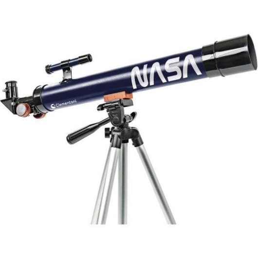 Clementoni Telescopio Infantil Nasa 50 Mm Con Trípode Ajustable Y Ocular Intercambiable
