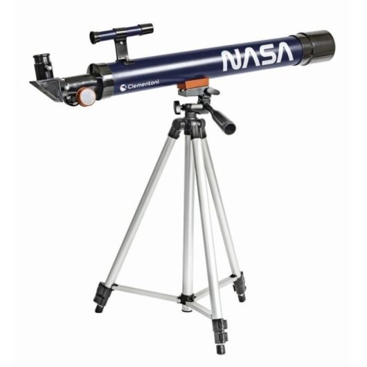 Clementoni Telescopio Infantil Nasa 50 Mm Con Trípode Ajustable Y Ocular Intercambiable