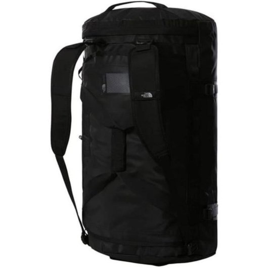 The North Face Base Camp Duffel L 95 L Negro, Bolsa De Viaje Y Deporte Convertible Con Correas Desmontables Y Ajustables, Apertura U Y Base Reforzada