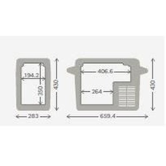 Dometic Cff20 Nevera Eléctrica Portátil Con Compresor 21 L, 12/24 V Y 230 V, De +20 °c A -18 °c, Panel Táctil Digital, Luz Led Interior