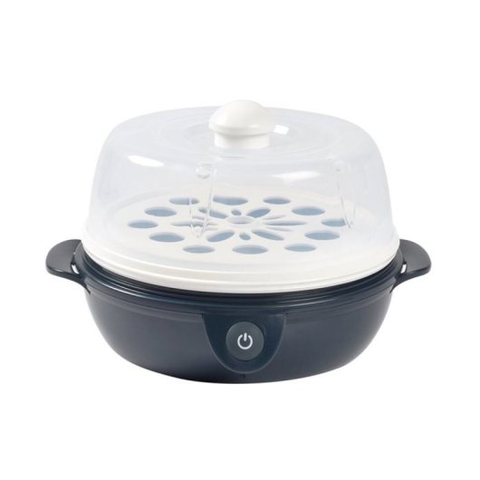 Beaba Stéril Express Evolutif 2 En 1 Esterilizador Eléctrico De Vapor, Ciclo 6 Min, Azul Noche, 150 Ml, 2 Modos Maxi Y Mini, Incluye Dosificador Y Pinzas