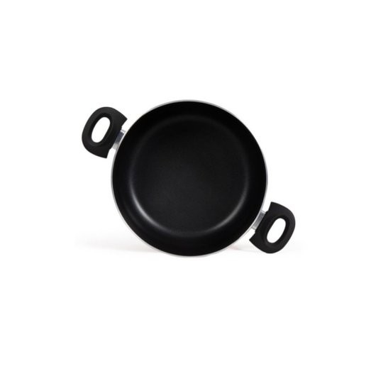 Livoo Mep151r Cazo/stockpot De Aluminio 28 Cm Con Tapa De Vidrio Templado, Antiadherente Sin Pfoa/pfos, Asas Soft-touch, Base Acero Inox Inducción, Rojo