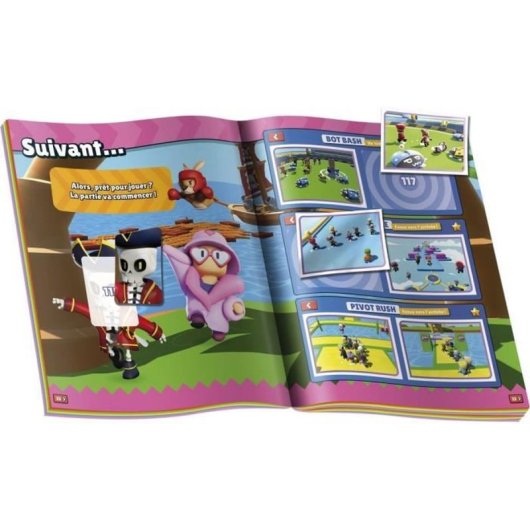 Álbum Oficial De Cromos Panini Stumble Guys, 204 Cromos Con 110 Especiales Tipo Foil/holo, Edición Coleccionable, Interior A Color De 40 Páginas, Edades A Partir De 14 Meses