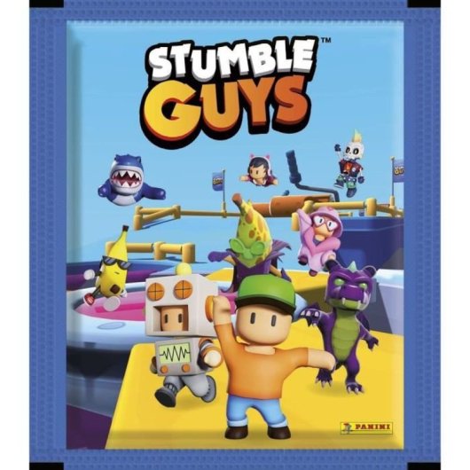 Álbum Oficial De Cromos Panini Stumble Guys, 204 Cromos Con 110 Especiales Tipo Foil/holo, Edición Coleccionable, Interior A Color De 40 Páginas, Edades A Partir De 14 Meses