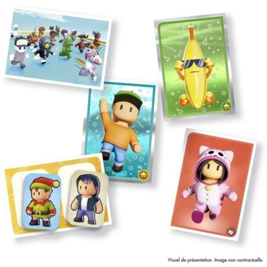 Álbum Oficial De Cromos Panini Stumble Guys, 204 Cromos Con 110 Especiales Tipo Foil/holo, Edición Coleccionable, Interior A Color De 40 Páginas, Edades A Partir De 14 Meses