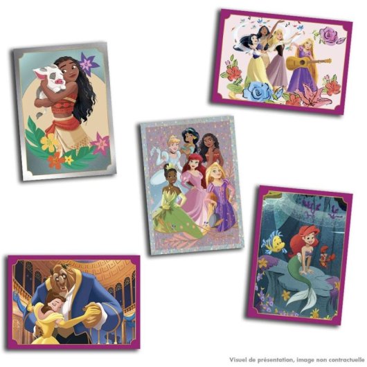 Stickeralbum Panini Disney Princess 48 Seiten 192 Sticker Poster