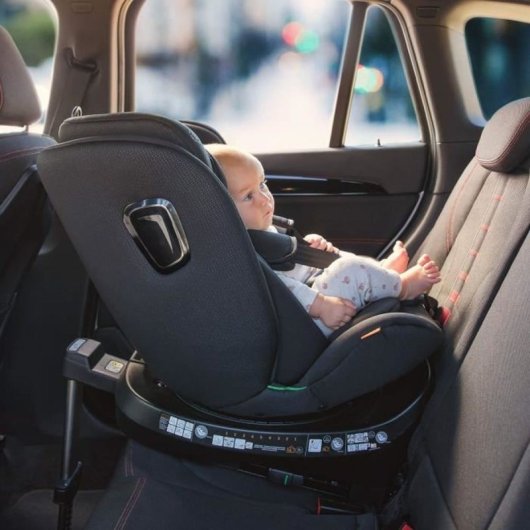 Babyauto Aitana Gris Antracita Silla De Coche I-size 0-36 Kg Con Isofix Y Giro 360°