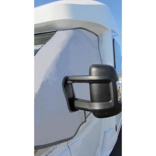 Optima Pano Master Ii Cubierta Térmica Plegable Exterior Para Parabrisas Renault Master Ii (1997–2010), Gris 7 Mm Multicapa, Imanes Y Kit De Fijación