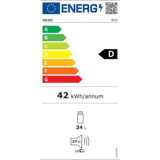 Igloo Ie24 24 L Nevera Eléctrica 12/230v Con Refrigeración Peltier, Modo Eco, Aislamiento Pu, Asas Ergonómica Con Bloqueo Y Tapa Extraíble