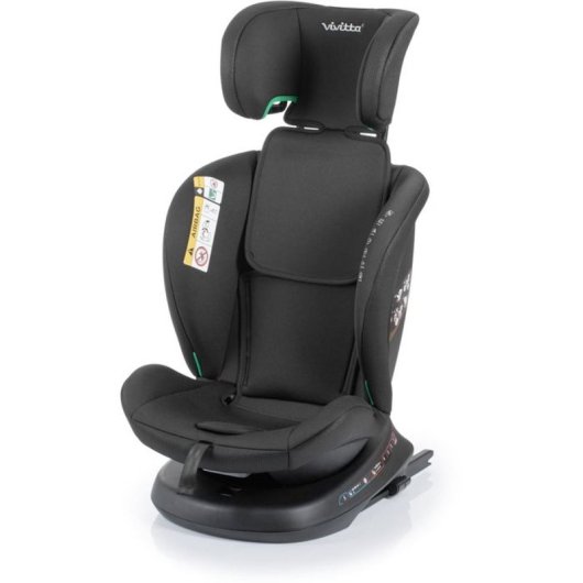 Babyauto Sigma Ifix Vivitta Silla Coche Rotativa 360° Isofix I-size 40–150 Cm (0–36 Kg) Arnés 5 Puntos, 13 Alturas Y 4+1 Reclinado