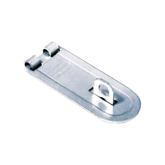 Burg Wächter Pcc 60 Sb - Pasador/candado Con Protección Ciega 60 Mm De Acero Galvanizado, Para Montaje En Superficie, Ojal 6 Mm, Acero Resistente A La Intemperie