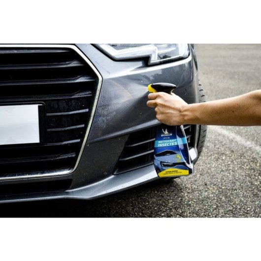 Michelin Expert Spray Quitainsectos Y Limpieza Exterior 500 Ml, Elimina Insectos, Excrementos De Aves, Alquitrán Y Suciedad De La Carretera En Carrocería, Parachoques, Espejos Y Ventanas