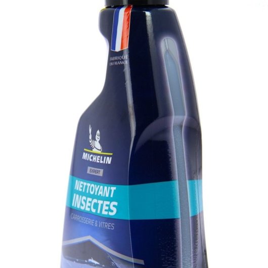 Michelin Expert Spray Quitainsectos Y Limpieza Exterior 500 Ml, Elimina Insectos, Excrementos De Aves, Alquitrán Y Suciedad De La Carretera En Carrocería, Parachoques, Espejos Y Ventanas