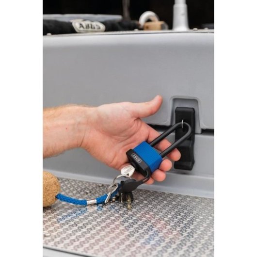 Lucchetto Marittimo Abus 70IB/45HB63 Ottone Arco Acciaio Inox 63 mm Doppia Chiusura