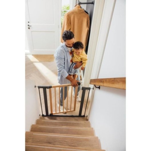 Barreira de segurança Safety 1st Simply Close Madeira Metal 73-80 cm