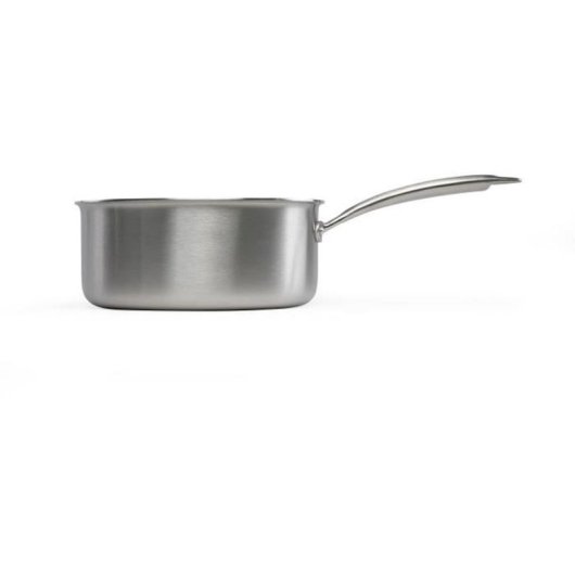 Livoo Mep161 Cazoleta 20 Cm De Acero Inoxidable Triply, 3 Capas 18/10 + Aluminio + 403, Asas Remachadas Resistentes Al Calor, Marcas Interiores Y Compatible Con Inducción