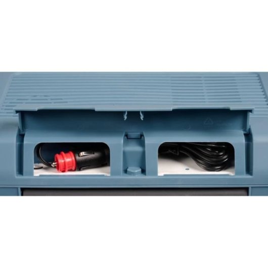 Igloo Electric Cooler 12v Ie27 27l Azul Moderno, Refrigeración Peltier, Aislamiento Pu, Tapa Abatible Con Junta, 37 Db, 12v Mechero
