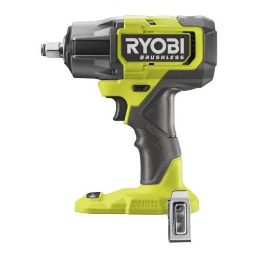 Atornillador De Impacto A Batería Ryobi 18v One+ Brushless Riw18bl-0, 1/2” Cuadradillo, 700 Nm Apriete Y 900 Nm Afloje, 4 Modos, Autostop, Led Tri-beam