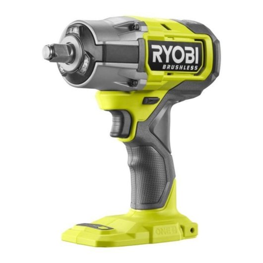 Atornillador De Impacto A Batería Ryobi 18v One+ Brushless Riw18bl-0, 1/2” Cuadradillo, 700 Nm Apriete Y 900 Nm Afloje, 4 Modos, Autostop, Led Tri-beam