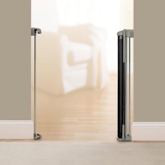 Barrière de Sécurité Ingenuity Thruway 52w Rétractable Auto-Fermeture 132 cm Noir