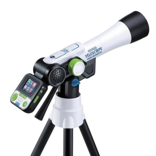 Vtech Genius Xl Telescopio Digital Interactivo Con Cámara Y Pantalla Color De 2,4", 110x Zoom, Microsd, Contenido Nasa Y Trípode Ajustable 74 Cm