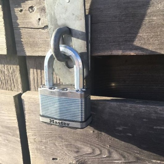 Cadenas Master Lock Haute Sécurité Acier 52mm Anse Carbure 4 Clés