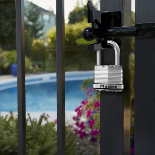 Cadenas Master Lock Haute Sécurité Acier 52mm Anse Carbure 4 Clés