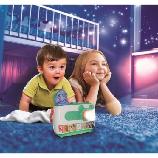 Clementoni Stitch Story Cards — Pack 5 Cartuchos De Historias Ilustradas Para Disney Plus Proyector & Storyteller 2.0 (solo Proyector Disney), +3 Años