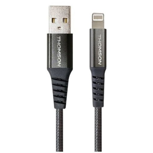 Thomson Cargador De Coche 60 W Con Usb-a A L 1,5 M (3 A) - Carga Rápida