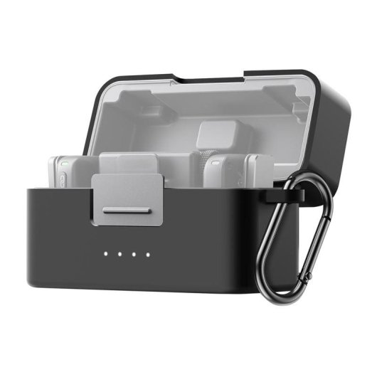 Capa protetora Puluz PU744B para DJI Mic Mini preta
