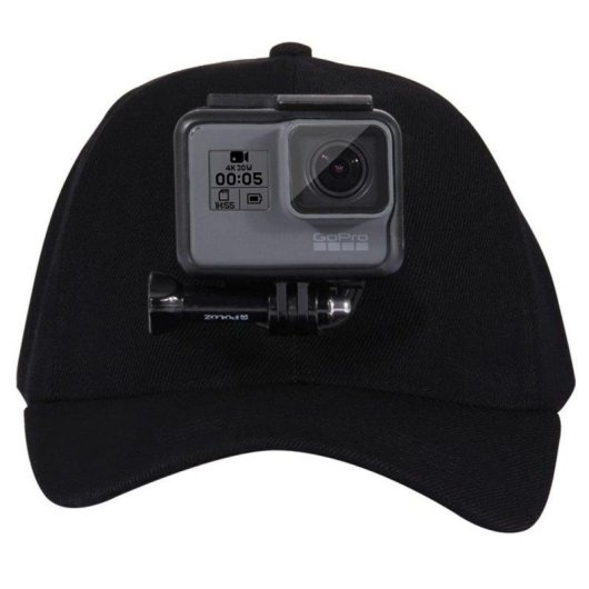Gorra Puluz PU195 con soporte para cámara deportiva DJI, GoPro, Insta360