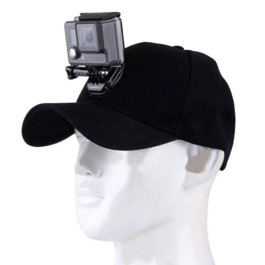 Gorra Puluz PU195 con soporte para cámara deportiva DJI, GoPro, Insta360