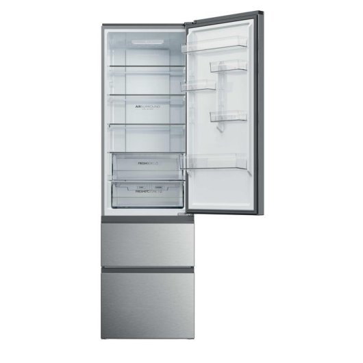 Frigorifero Combi Haier HTR3620ENMG Total No Frost 205cm 414L E Argento