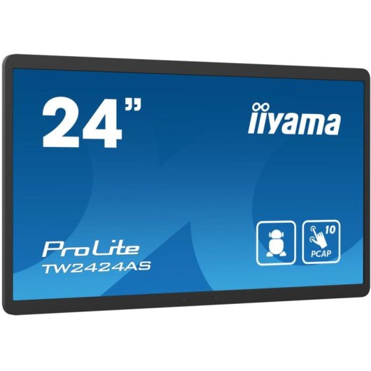 Écran PC Iiyama TW2424AS-B1 23,8" Full HD IPS Tactile Android WiFi 24/7 Haut-parleurs
