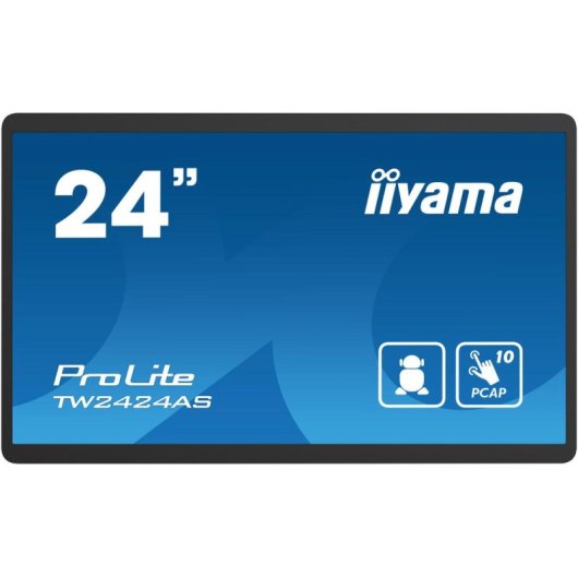 Écran PC Iiyama TW2424AS-B1 23,8" Full HD IPS Tactile Android WiFi 24/7 Haut-parleurs
