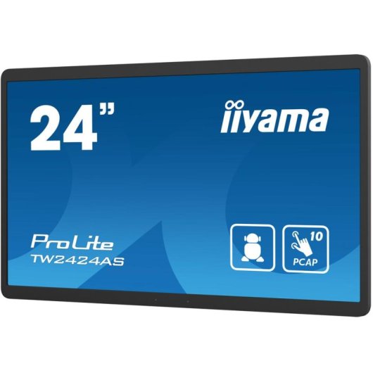 Écran PC Iiyama TW2424AS-B1 23,8" Full HD IPS Tactile Android WiFi 24/7 Haut-parleurs