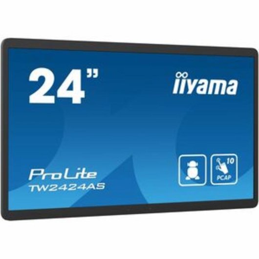 Écran PC Iiyama TW2424AS-B1 23,8" Full HD IPS Tactile Android WiFi 24/7 Haut-parleurs