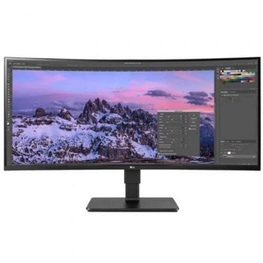 Monitor LG 35BN77CP-B 35" UltraWide Quad HD 100Hz VA Curvo FreeSync HDR10 Altura Ajustable