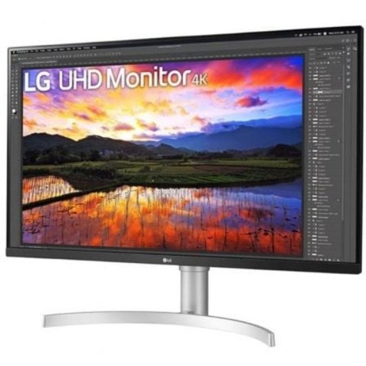 Monitor LG 32UN650K-W 32" UltraHD 4K IPS 60Hz HDR10 Ajuste de altura Altifalantes VESA
