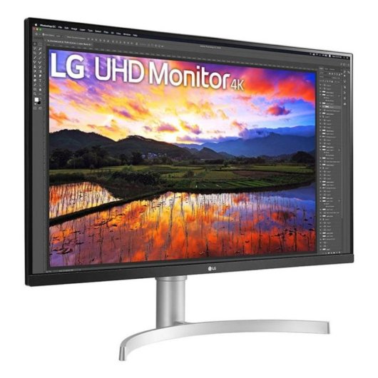 Monitor LG 32UN650K-W 32" UltraHD 4K IPS 60Hz HDR10 Ajuste de altura Altifalantes VESA