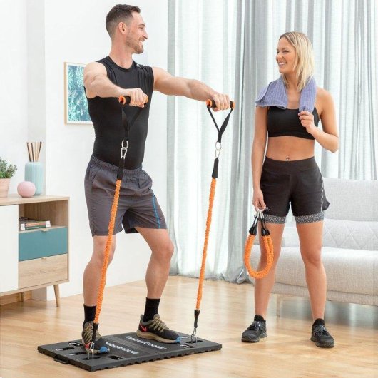 Pack Sistema de Entrenamiento Portátil InnovaGoods con Chaleco Sauna Hombre XL
