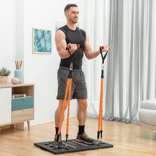 Pack Sistema de Entrenamiento Portátil InnovaGoods con Chaleco Sauna Hombre XL